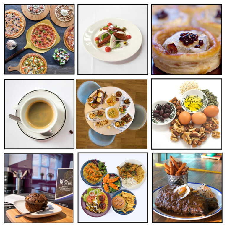 food montage- Sandra Sergeant - Photographer Basingstoke